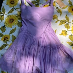 Pop flex Corse Pirouette Lavender Tulle Dress